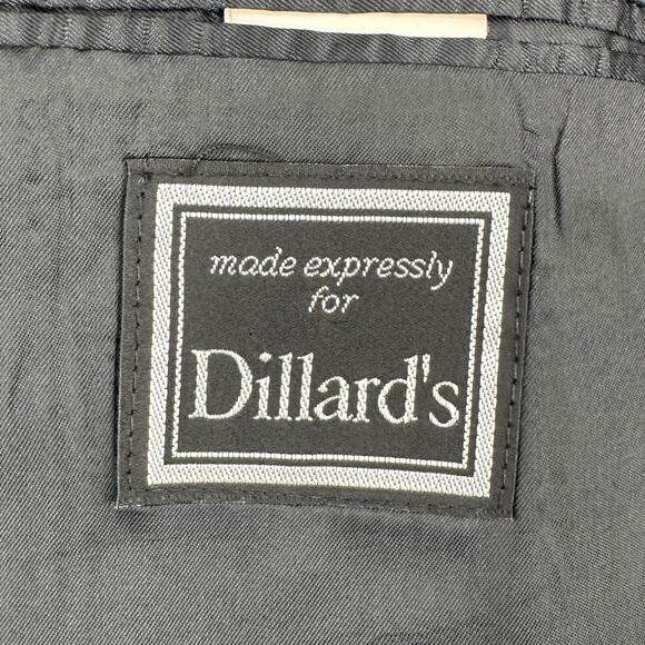 Ralph Lauren Gray Wool Cashmere‎ Double Breasted Notched Lapel Blazer Jacket 44L - Picture 4 of 13